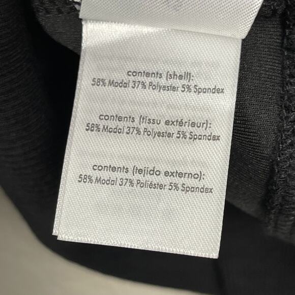 We Wore What Balloon Sleeve Crew Neck Sweatshirt Black XS NWT Oversized Lounge - Picture 13 of 16